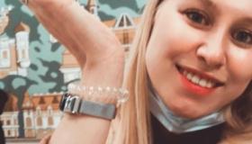 Волонтер фонда Анна Черных принимает участие в Форме "Патриот"