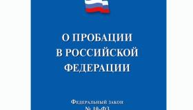С 1 января 2024 года вступил в силу Федеральный закон от 6 февраля 2023 года № 10-ФЗ «О пробации в Российской Федерации». 